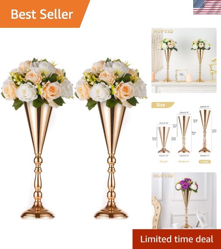 Stunning 42cm tall - tall, gold
