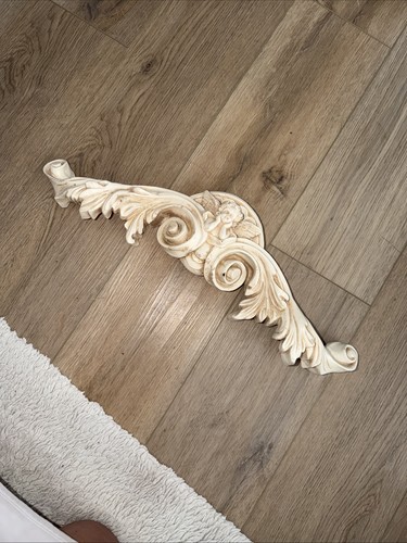 Vintage wall pediment - wall,