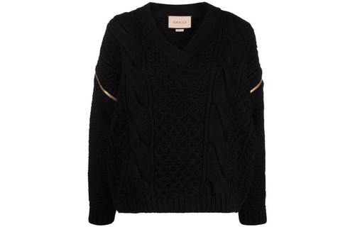 Gucci detachable sleeves knit - gucci,