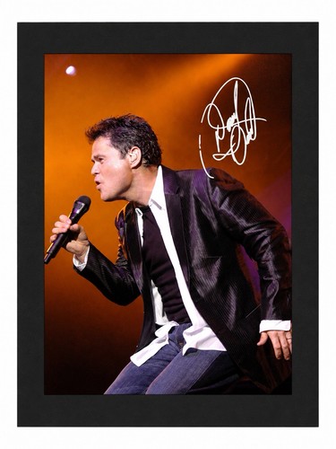 Donny osmond signed autograph - donny,