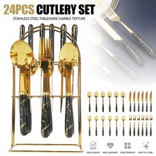 NEW 24PC CUTLERY DINNER SET