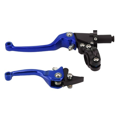 22mm pair blue motorcycle - 22mm,