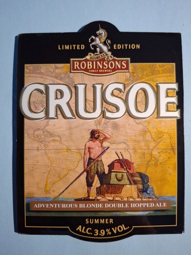 Robinsons brewery crusoe real - crusoe,