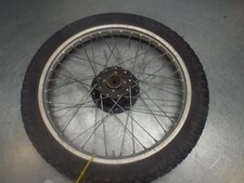 Honda XL250 S Circa 1979-1980 Motorcycle Front Wheel Assembly 