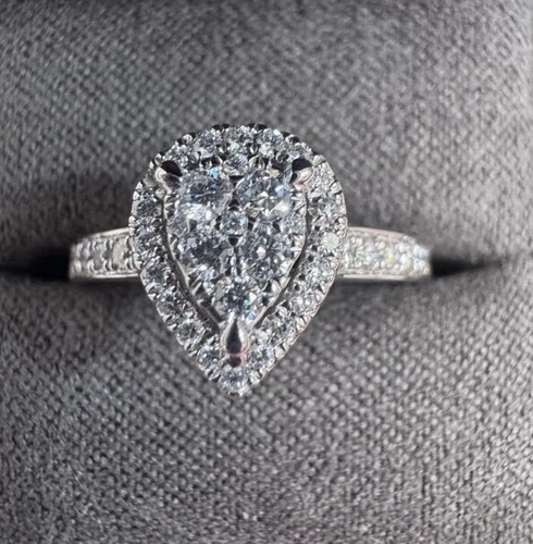 Beaverbrooks platinum 950 - platinum, pear