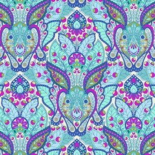 Tula Pink Fabric  - Slow & Steady Blue Hare - Fat quarter