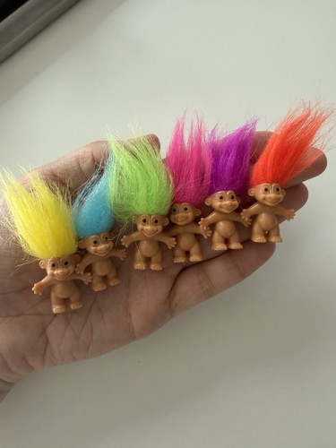 Vintage mini russ trolls - mini,