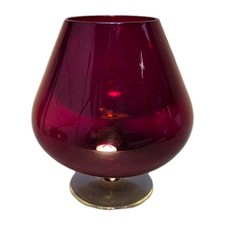 Vintage Empoli Large Glass