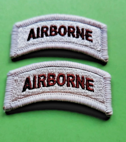 Army airborne tabs - army, on