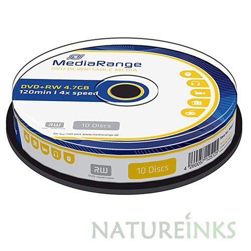 Mediarange dvd 7gb 120 - 10, dvd+rw
