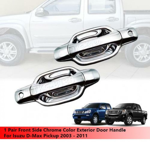 Chrome pair front side outer - chrome,