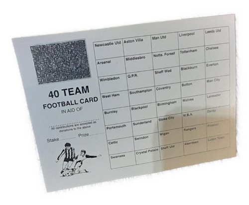 Football scratch cards - scratch,