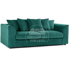 Luxor Teal Soft Jumbo Cord