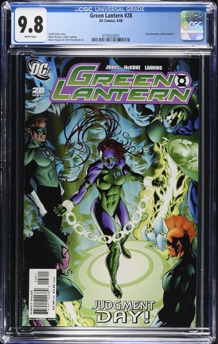 Green lantern cgc 9 8 - cgc, 9.8