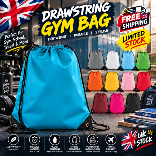 Drawstring gym bag - gym,