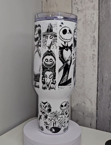 40oz jack skellington sally - &,