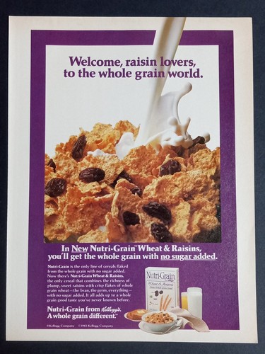 Kellogg magazine ad - kellogg's,