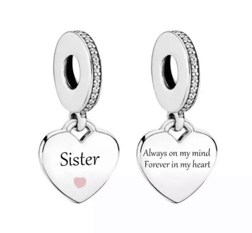 925 sterling silver sister - silver,