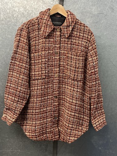 Scotch soda tweed - tweed, shacket
