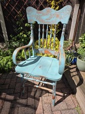 Antique Solid Pine Chair With