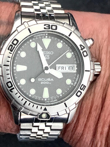 Air divers scuba seiko - air,