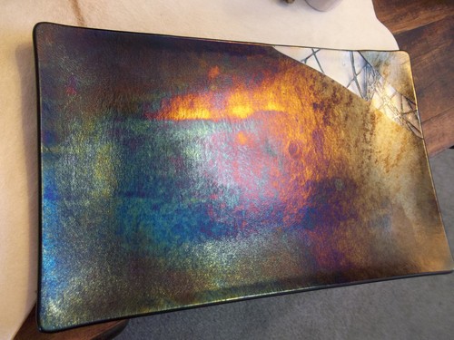 Art glass black - art,