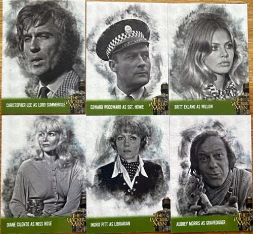 The wicker man trading card - wicker,