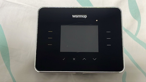 Warmup 3ie thermostat black - thermostat, black.