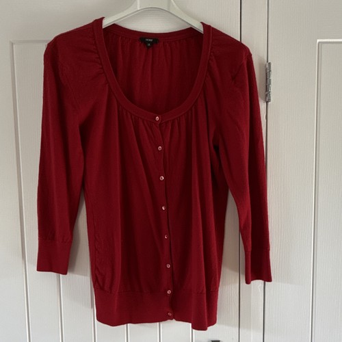 Hobbs women red button front - women's,