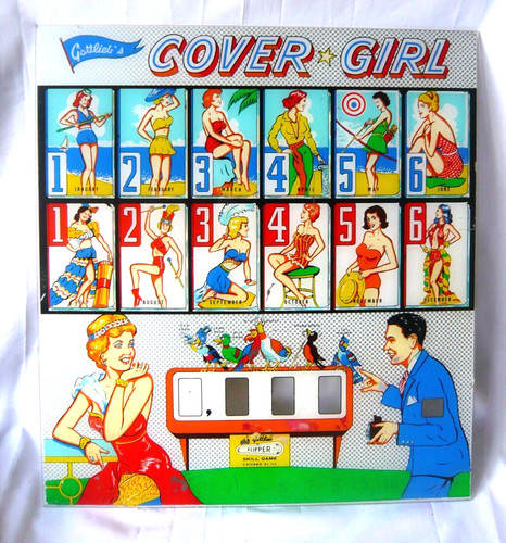 Genuine 1960s gottlieb cover - 1960s,