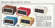 Vintage Westclox Drum  Alarm