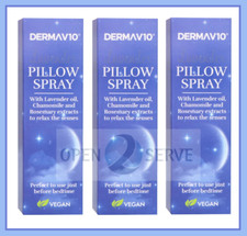 3x Derma V10 Lavender Pillow