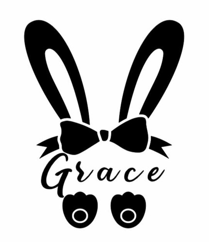 Personalised easter bunny - personalised,