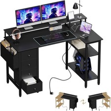 Corner Desk with Drawers
