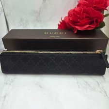 Gucci Diamante Pen Case Black