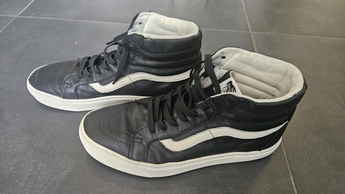 Vans sk8 reissue leather - vans, sk8-hi