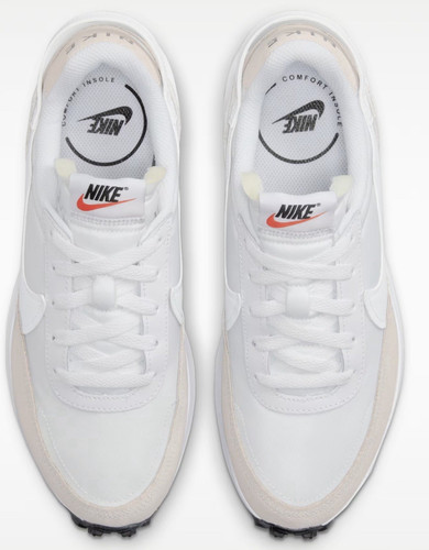 Nike waffle debut white grey - debut, "white