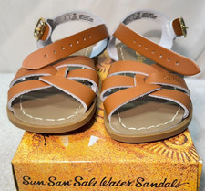Salt Water Tan Leather Sandals