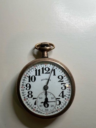 Illinois pocket watch 16s - watch,