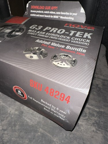 Nova pro tek woodturning - g3,