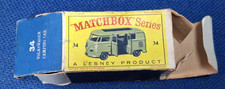Matchbox Lesney Series No. 34 - Volkswagen Camping Car - ORIGINAL EMPTY BOX ONLY