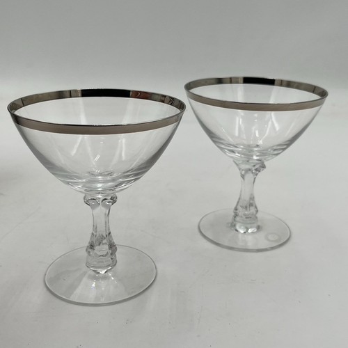 Vtg mcm art deco - art, fostoria