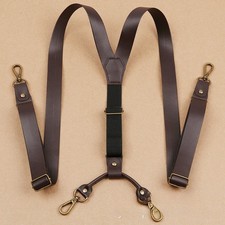 2.5cm Wide Straps Clip Leather