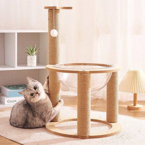 Sisal cat scratching post - sisal,