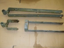 Galvanised Hinges for a wooden