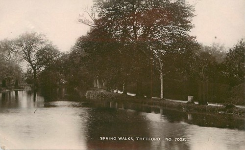 Postcard rppc 1915 spring - postcard,