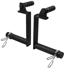 LoGest Farmer Walk Handles - Set of 2 Farmers Carry Handles with Clip Collars...
