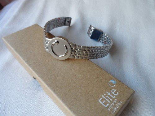 Bioflow silver elite - silver, bracelet