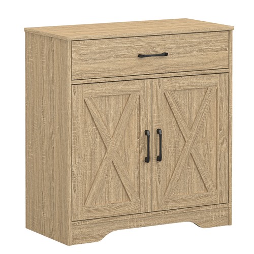 Rustic wooden storage cabinet - storage,
