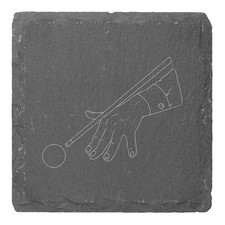 4 x 'Snooker Player Hand' 10cm